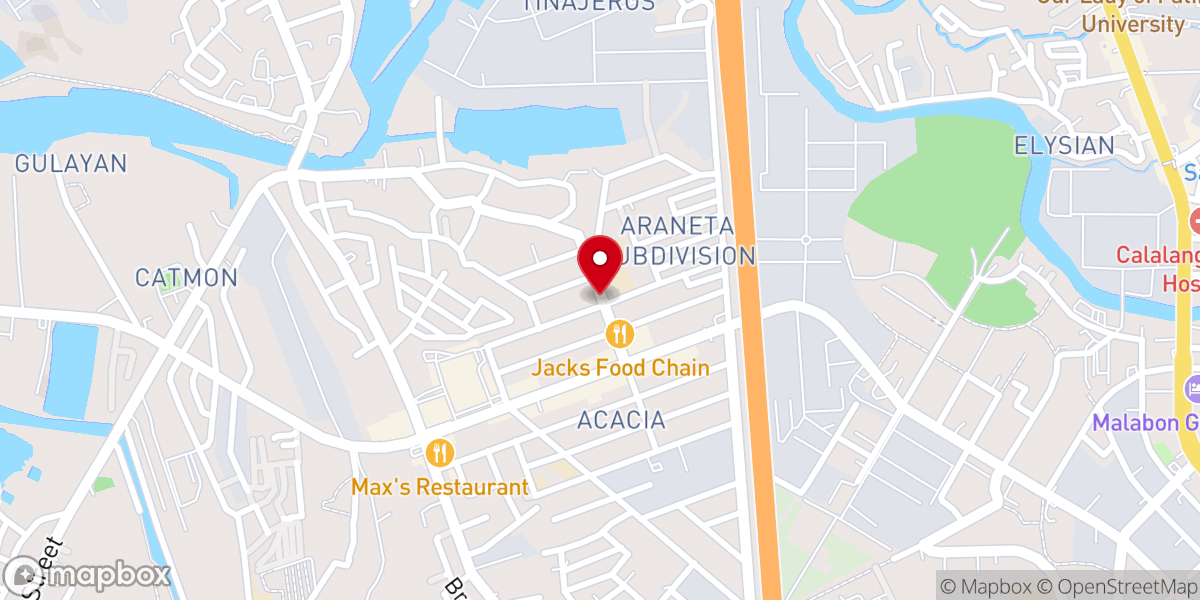 Map showing location of Hope in Christ City Church