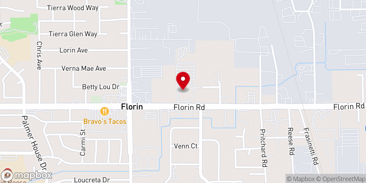 Map showing location of Vietnamese Martyrs Church