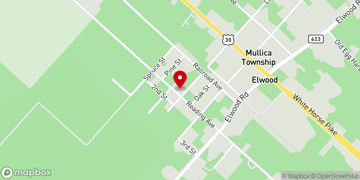 Map showing location of First Holiness Church COGIC