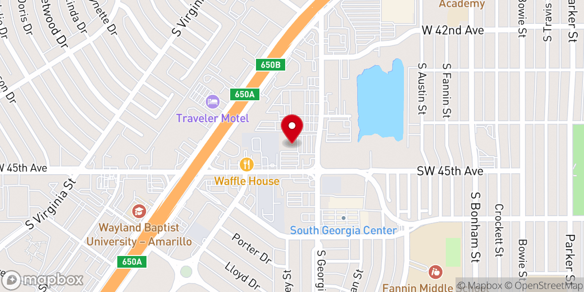 Map showing location of The Loft Church