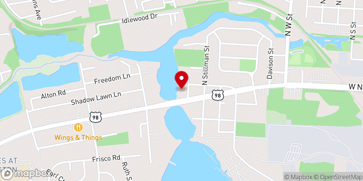 Map showing location of House of Prayer for All Nations