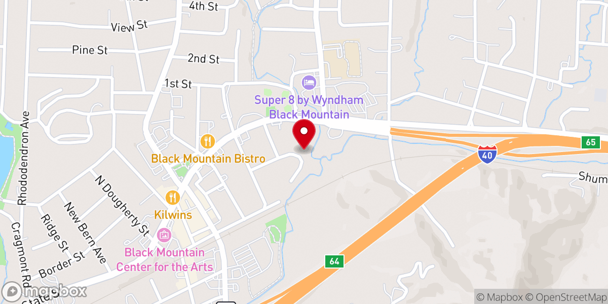 Map showing location of Christian Friends of Korea Inc