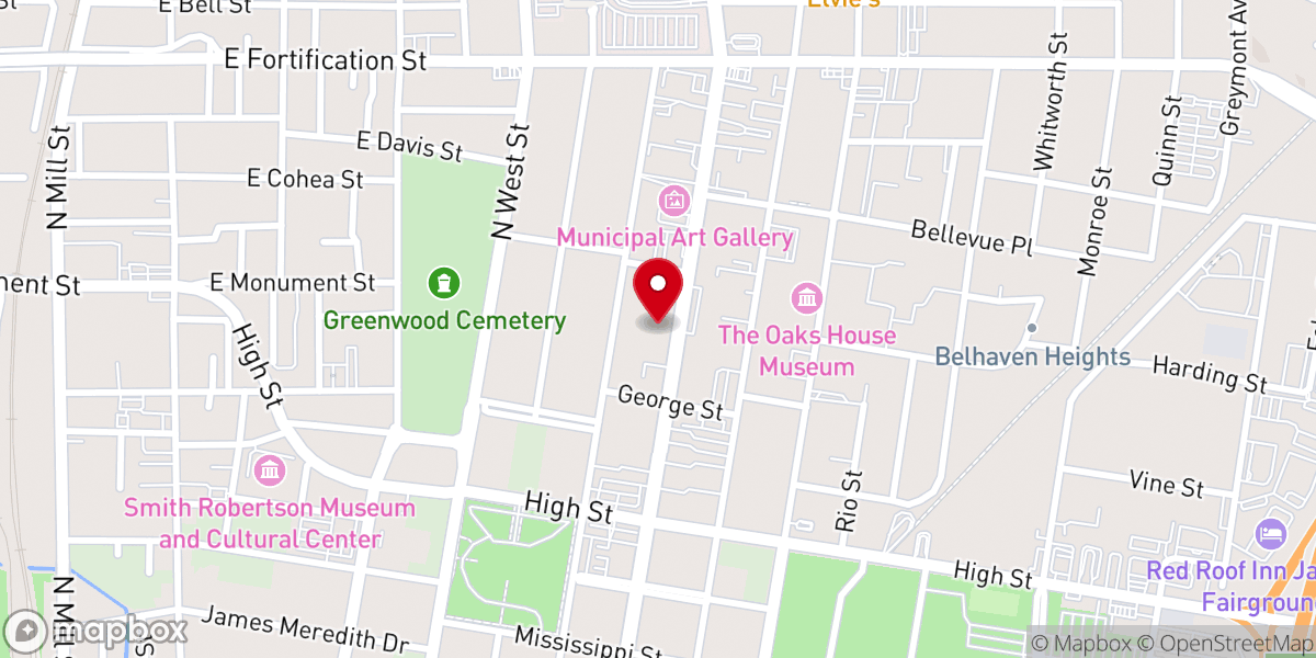 Map showing location of Faith Indeed Foundation Inc