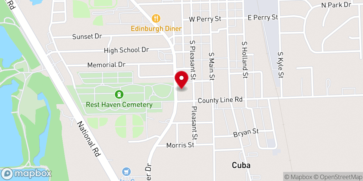 Map showing location of Who So Ever Will Community Church