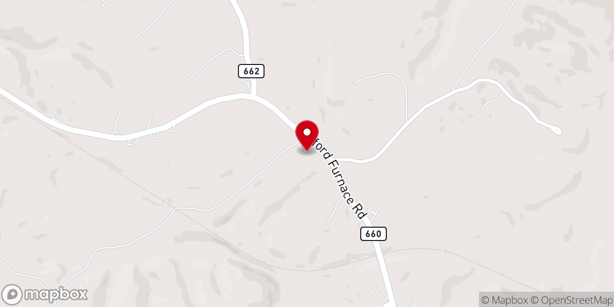 Map showing location of Indian Hill Church