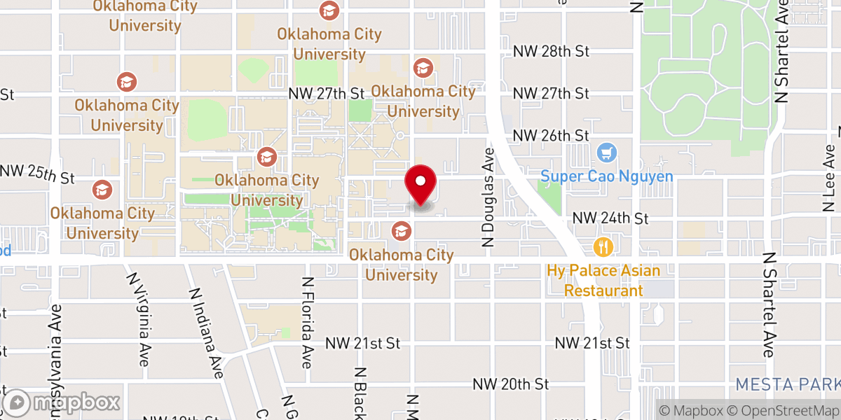 Map showing location of New Foundations Ministries Inc