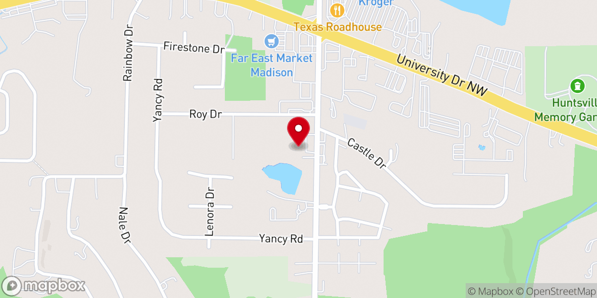 Map showing location of Mosaic City Church