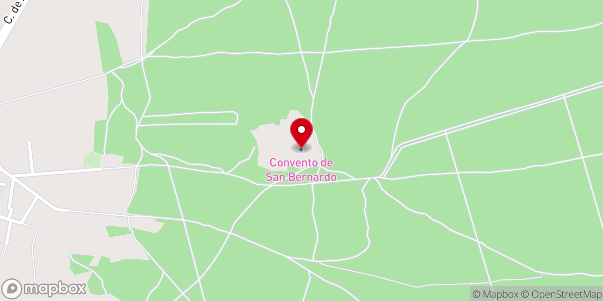 Map showing location of Convento de Tiñosillos (Ruinas)