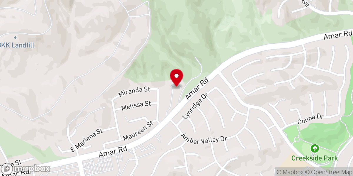 Map showing location of City Blessing Church Of Walnut
