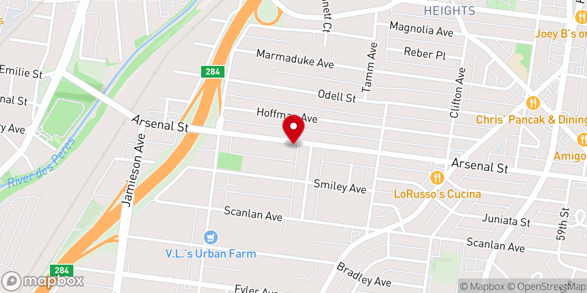 Map showing location of St Michaels Church of Universal Peace Inc