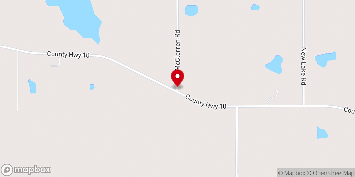 Map showing location of Mc Clerren Kenneth L