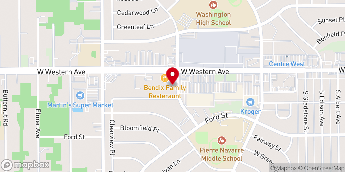 Map showing location of New Birth Christian Ministries