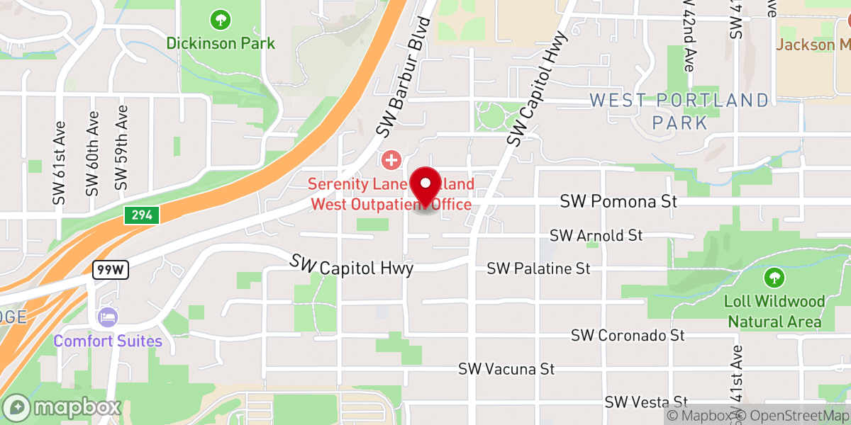 Map showing location of The Life Church