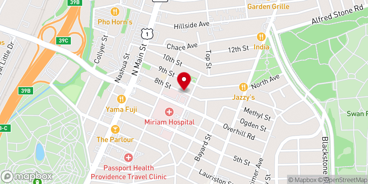 Map showing location of Hope Alive Family Worship Center Inc