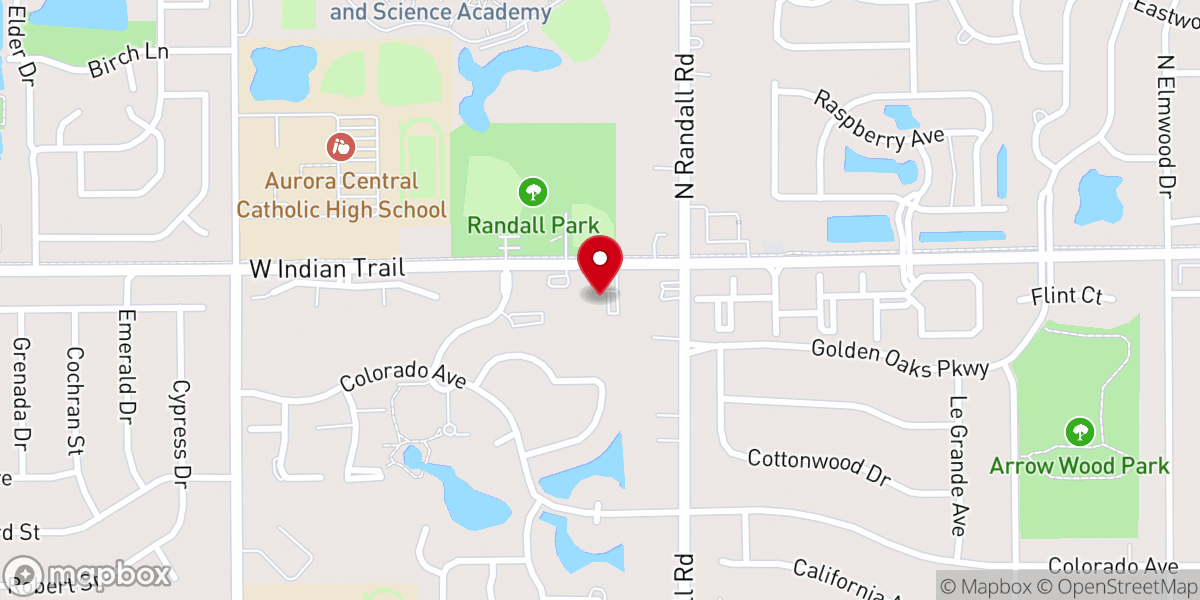 Map showing location of Restoration Church