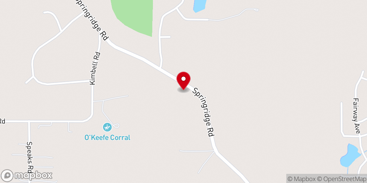 Map showing location of Wynndale Baptist Church