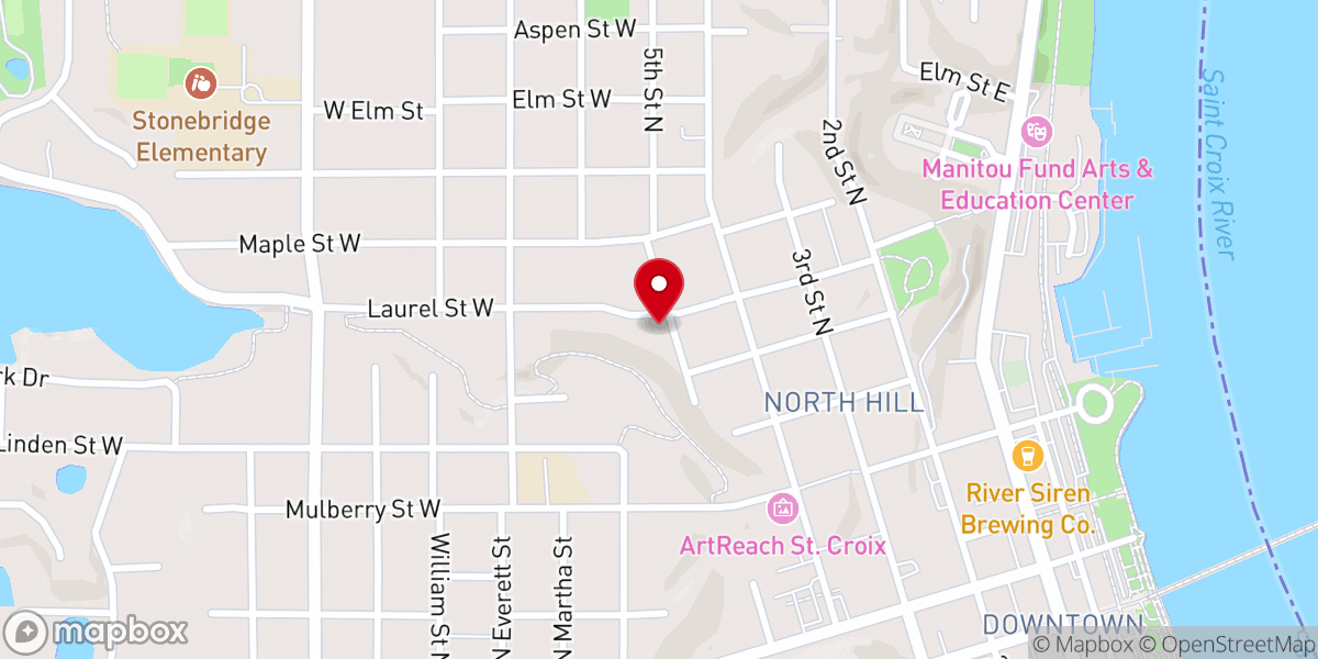 Map showing location of Stillwater Seventh-day Adventist Church