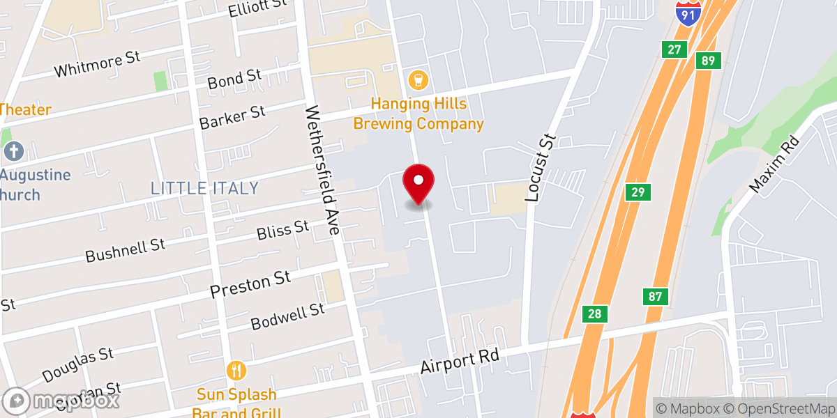 Map showing location of Iglesia Cristiana La Gracia De Dios Inc