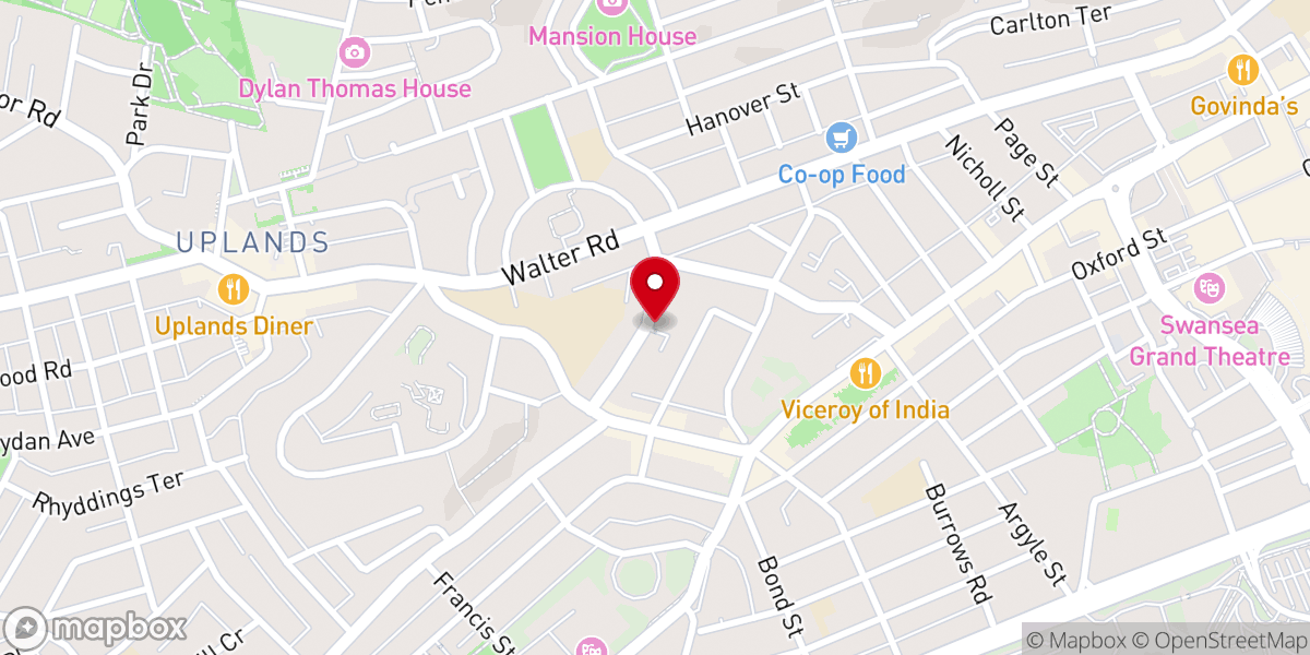 Map showing location of RCCG Place of Victory Church
