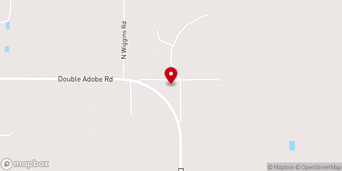 Map showing location of Our Lady of La Salette Mission