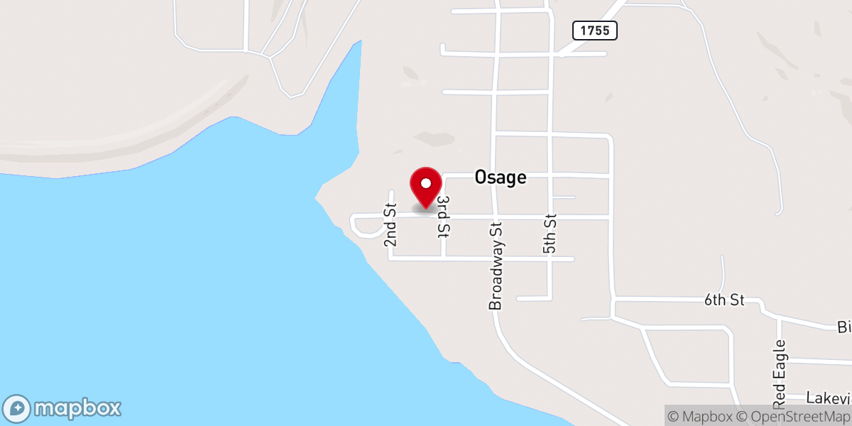 Map showing location of Freedom Ministry Church