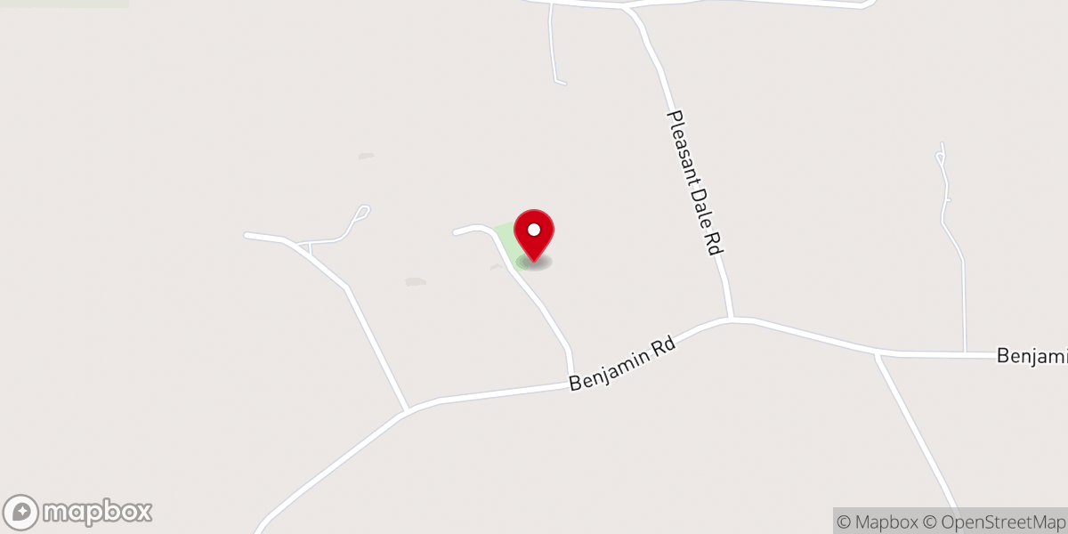 Map showing location of Union Church