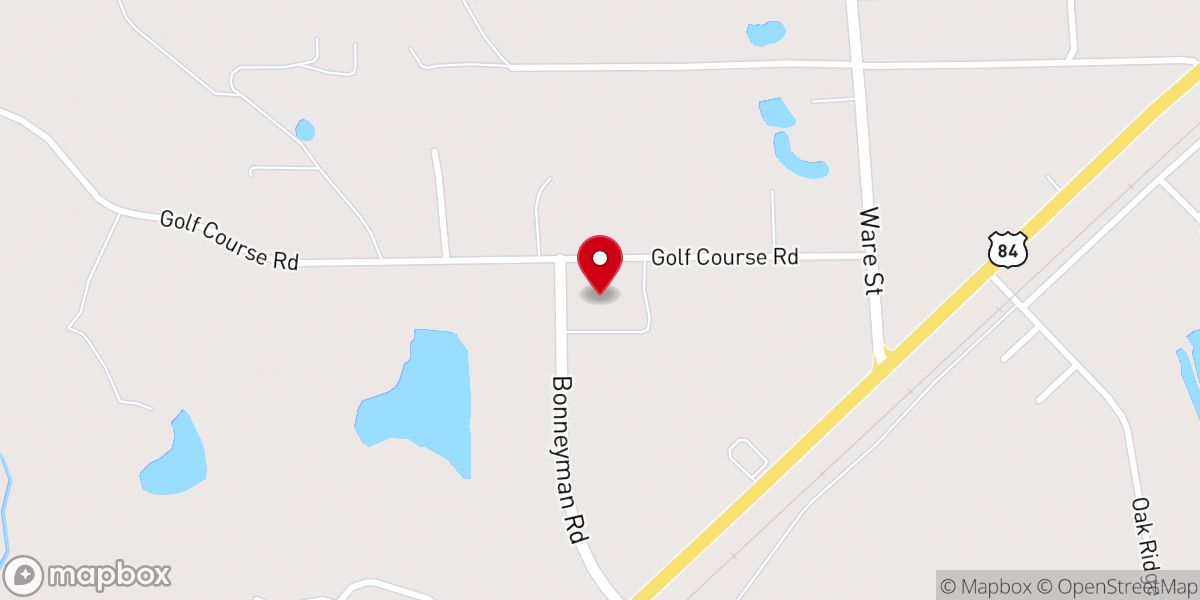 Map showing location of New Life Church