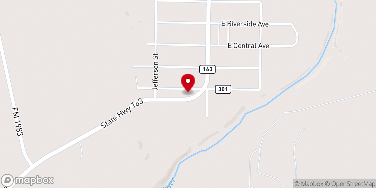 Map showing location of Jesus Name United Pentecostal