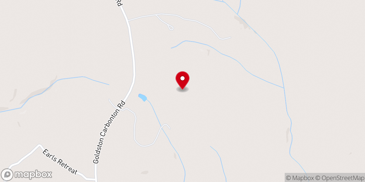 Map showing location of Thompson Chapel AME Zion Church