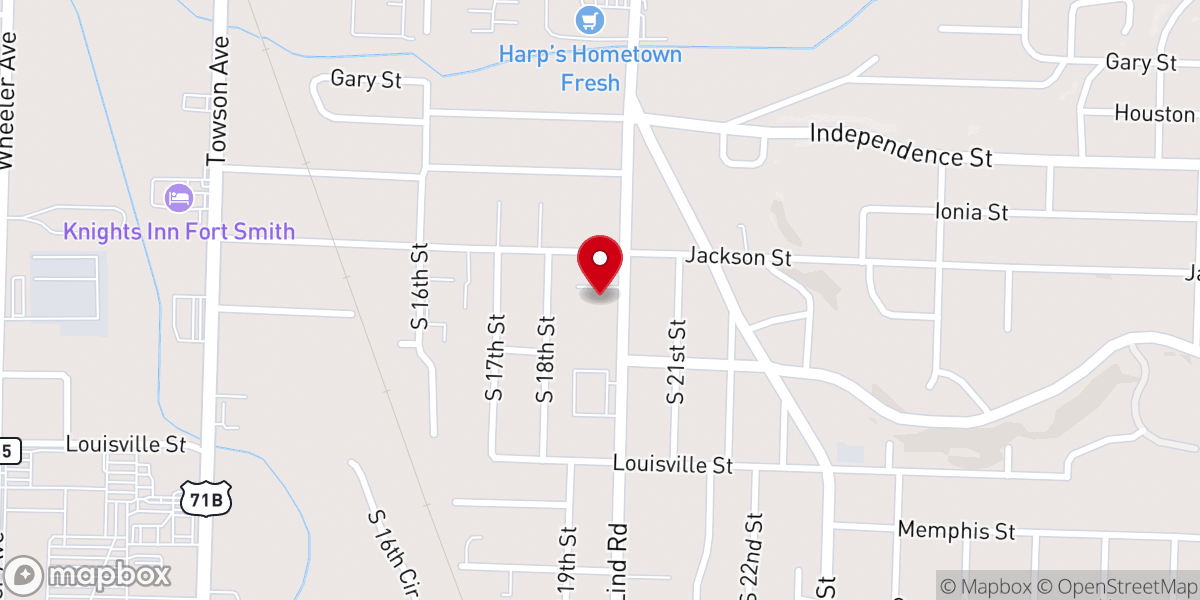 Map showing location of Streams in the Desert Ministries