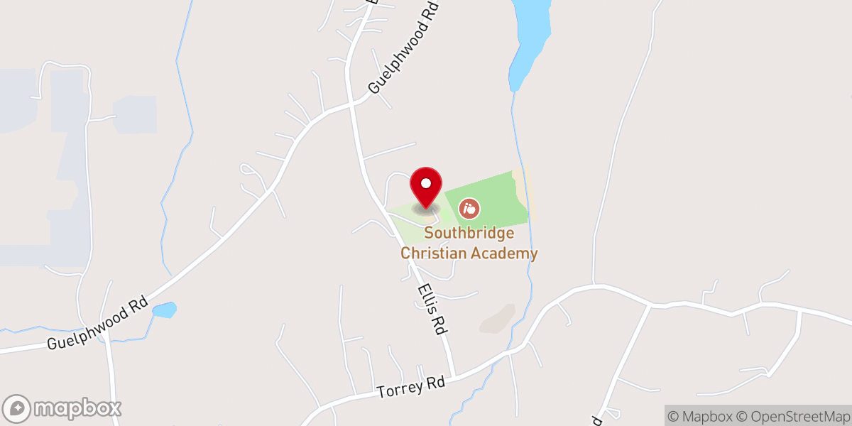 Map showing location of ViewPoint Christian Academy