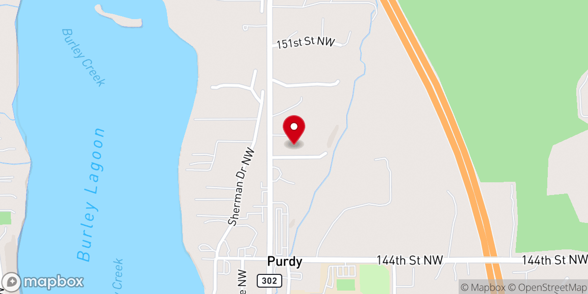 Map showing location of Peninsula Life Church