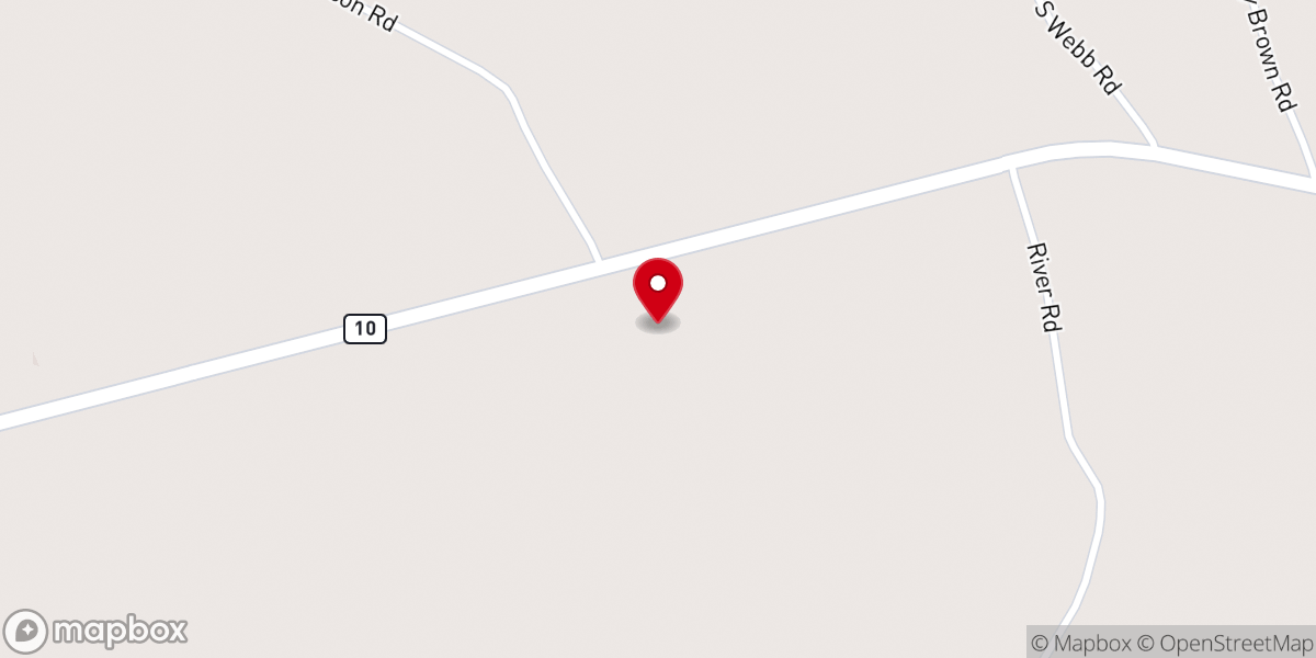 Map showing location of Days Chapel AME