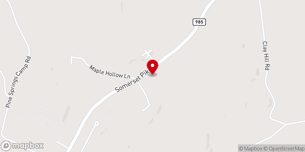 Map showing location of New Beginning Ministries