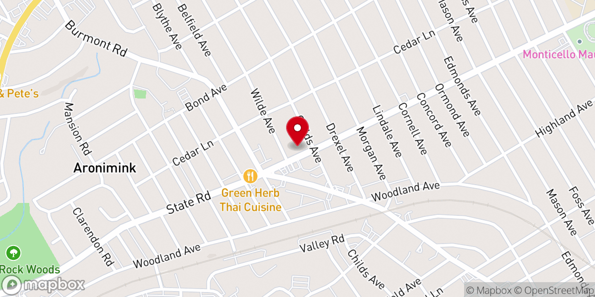 Map showing location of Christian Science Society