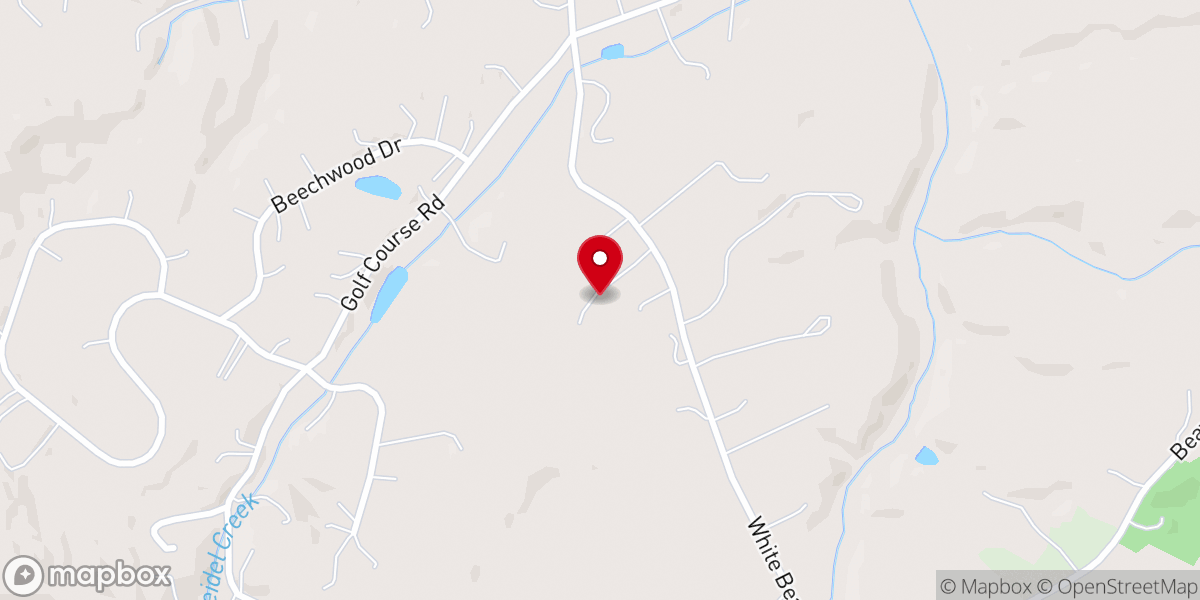 Map showing location of Friedens Bible Chapel