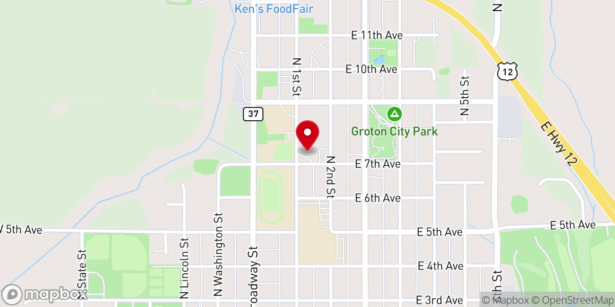 Map showing location of St. Elizabeth Ann Seton Catholic Church