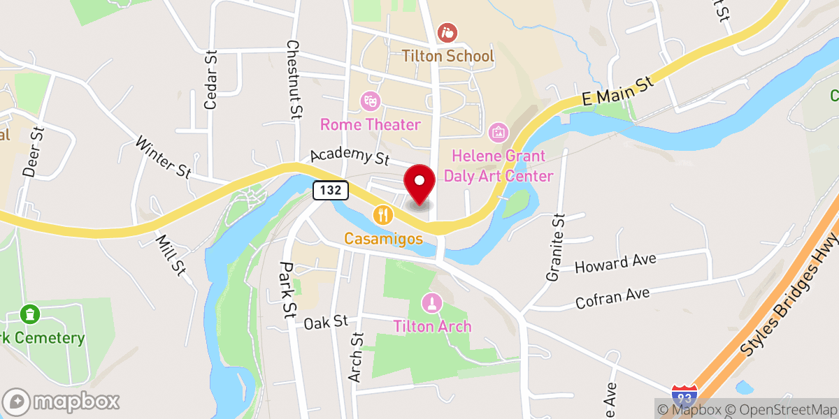Map showing location of Prase assembly church