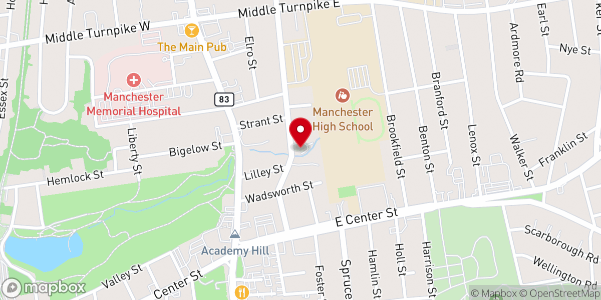 Map showing location of The Redeemed Christian Church of God (RCCG-High Praise Parish)