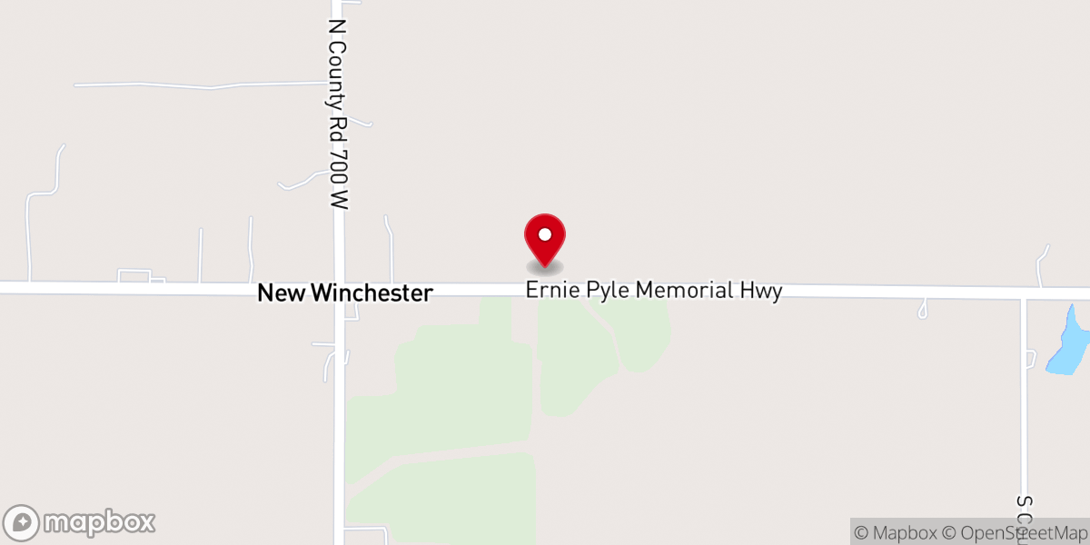 Map showing location of Revival Community Church