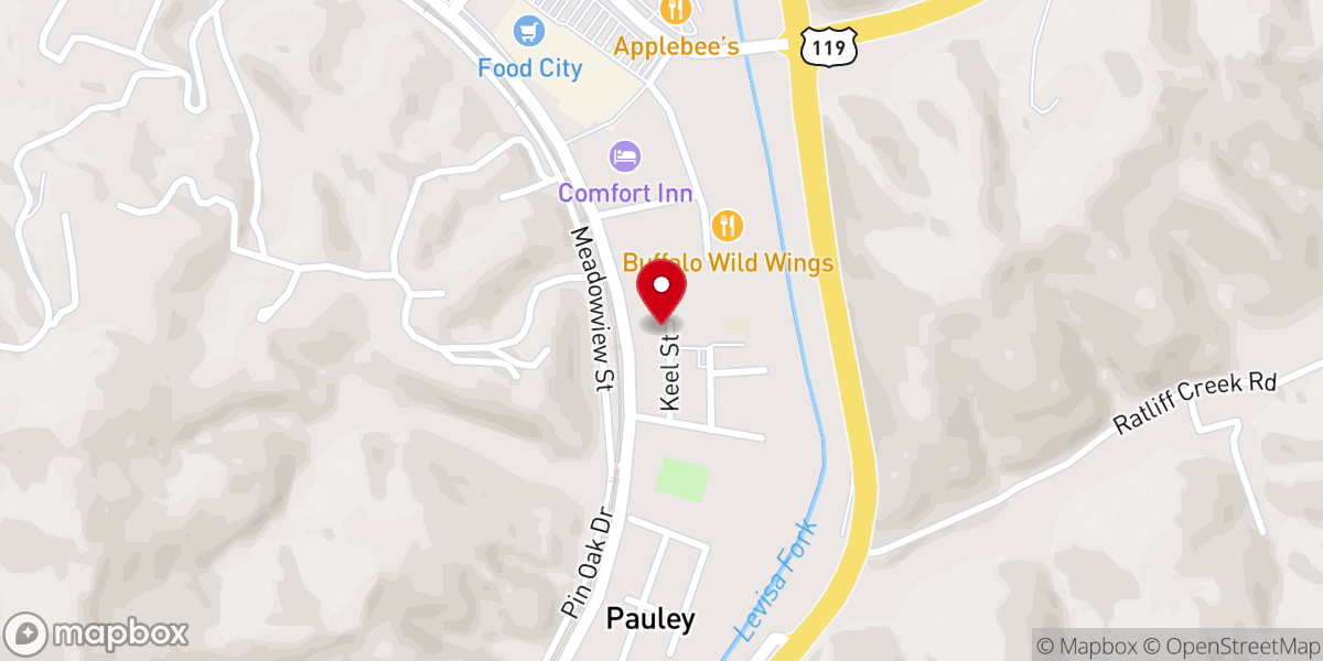Map showing location of St Francis of Assisi Catholic Rectory