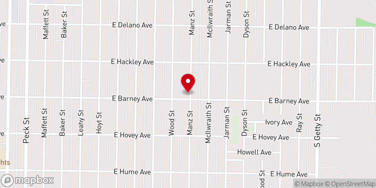Map showing location of Refuge Healing Temple