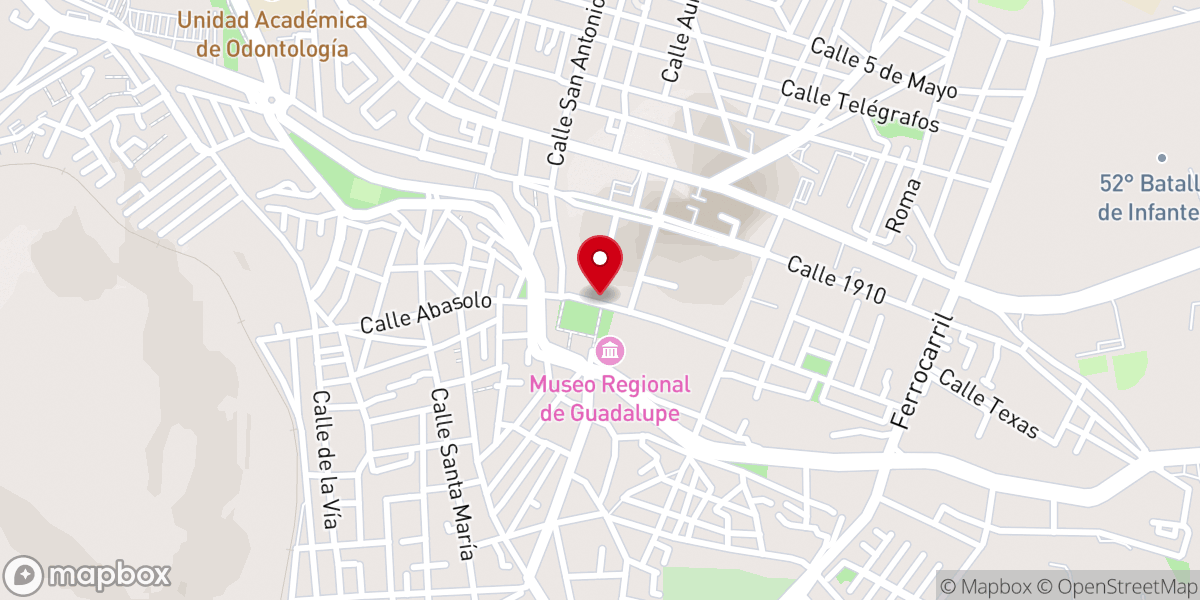 Map showing location of Santuario Diocesano de Nuestra Señora de Guadalupe (Guadalupito)
