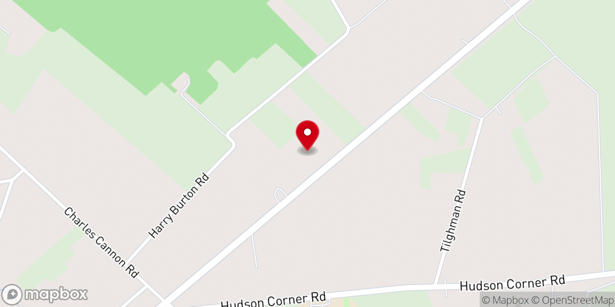 Map showing location of Christ Fellowship Bible Church