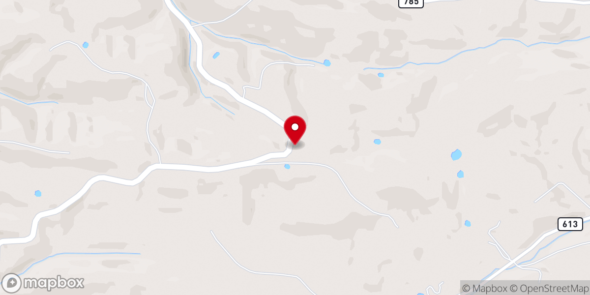Map showing location of Corner View Church