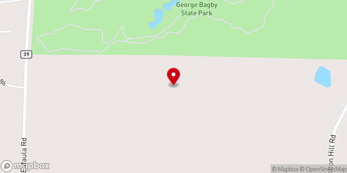 Map showing location of Mt Zion Baptist Church
