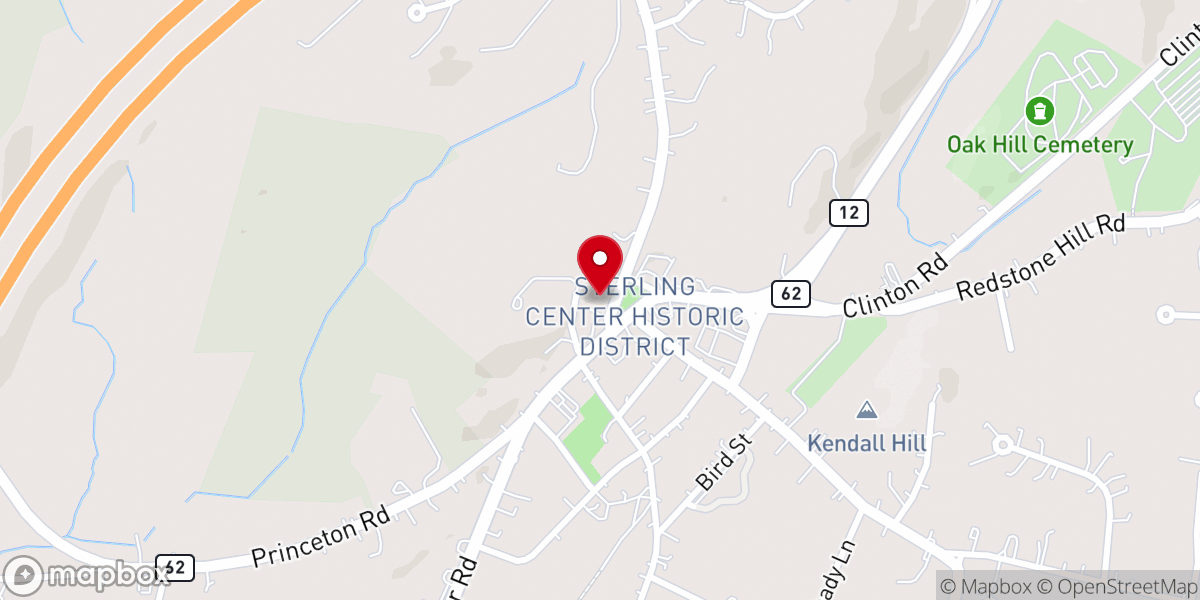 Map showing location of Robin Bartlett