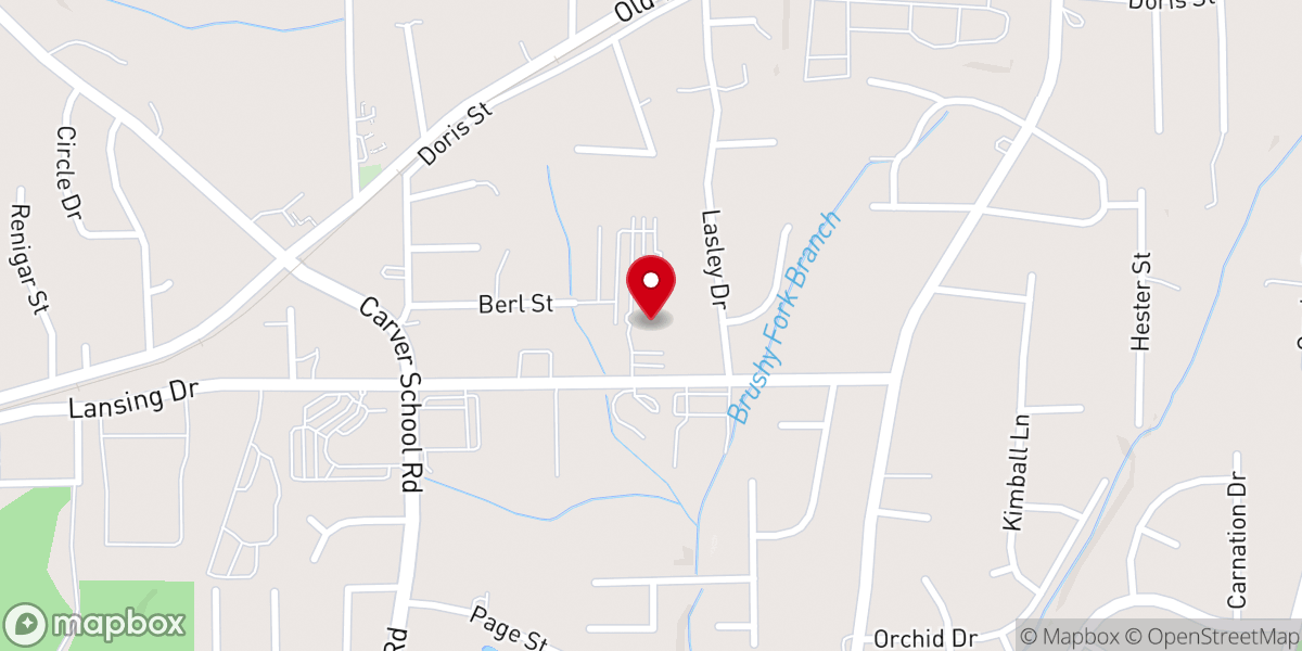 Map showing location of Shekinah United Ministries