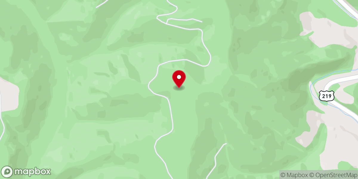 Map showing location of Church of Christ