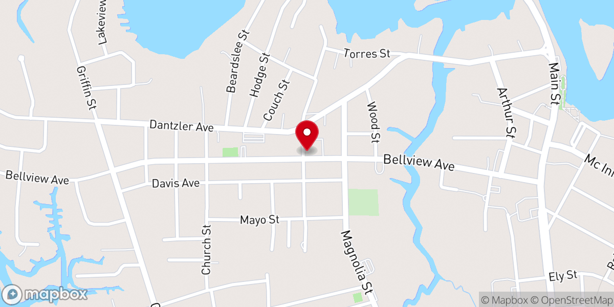 Map showing location of Dantzler MMC (A Global Methodist Church)